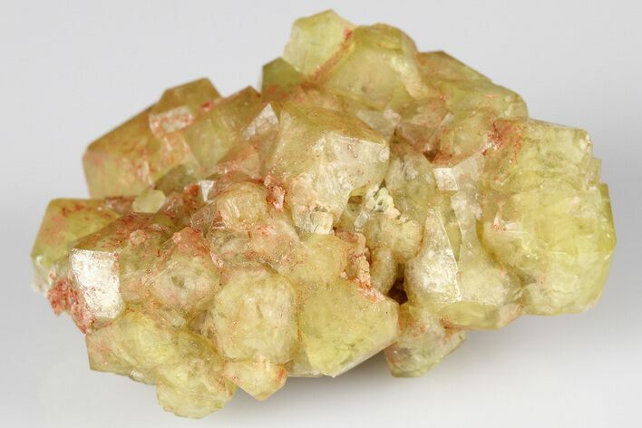 Yellow Topazolite Garnet Cluster - Mexico #188253